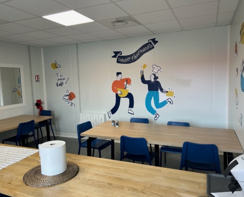 Signalétique intérieure pour Normandie seafood 576 (76)